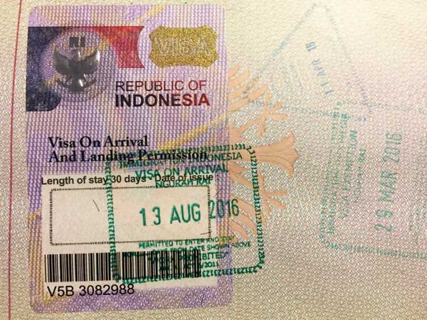 Health and Safety Requirements for Indonesia's Visa